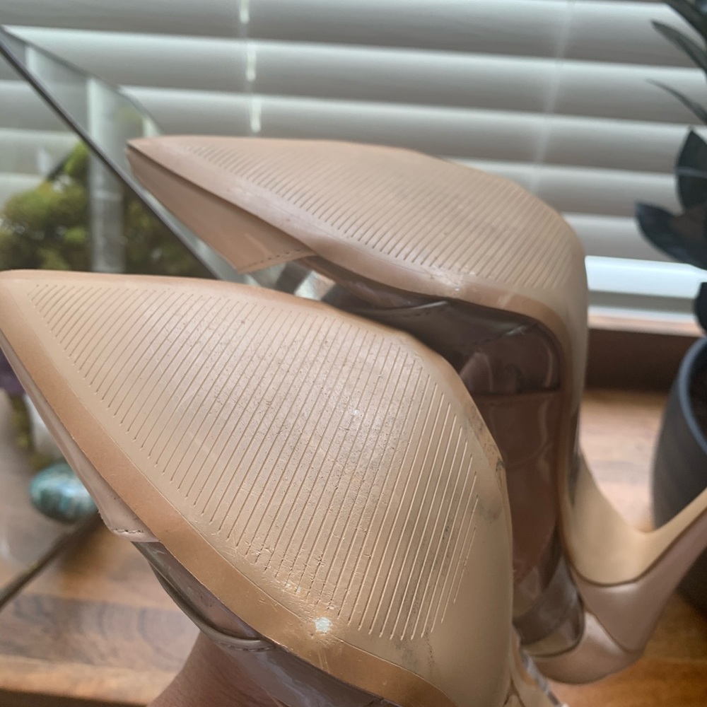 Nude Patent High Heel Stilleto - Picture 11 of 13